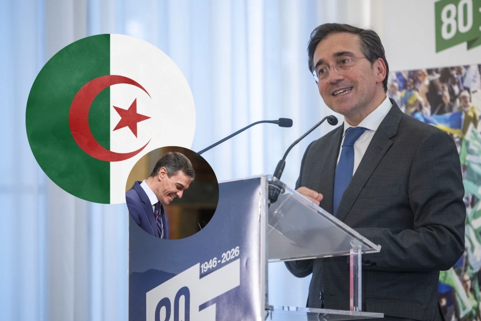 El regalo de Argelia a España por el 'no a la guerra'