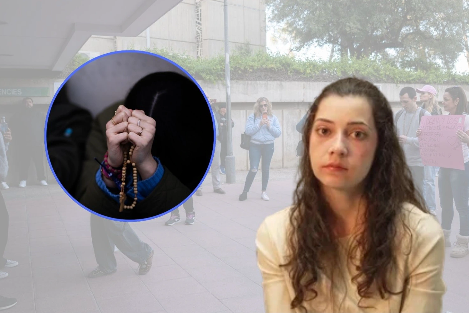 La reacción de la calle tras la muerte de Noelia: 'El Estado ha fallado'