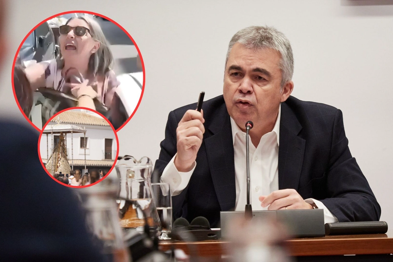 La mujer de Cerdán disfrutó de la Semana Santa pese a la enfermedad con la que se excusa para plantar al Senado