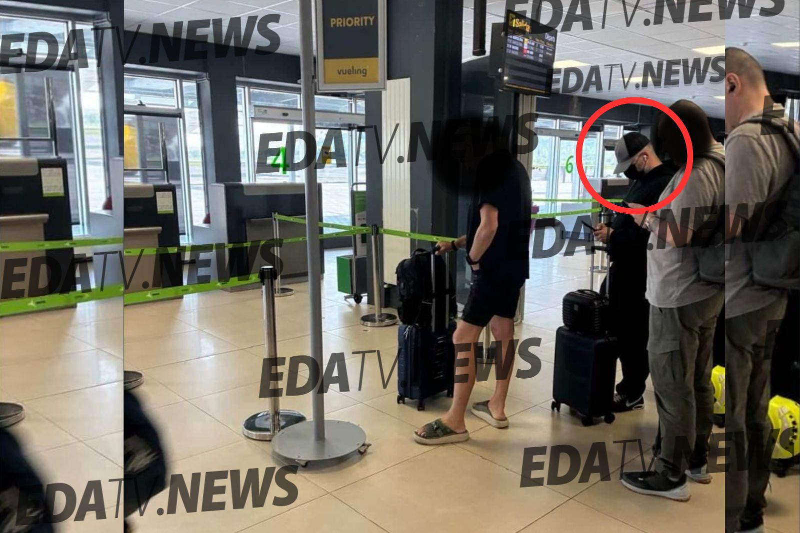 El temor de Rufián a ser reconocido en el aeropuerto