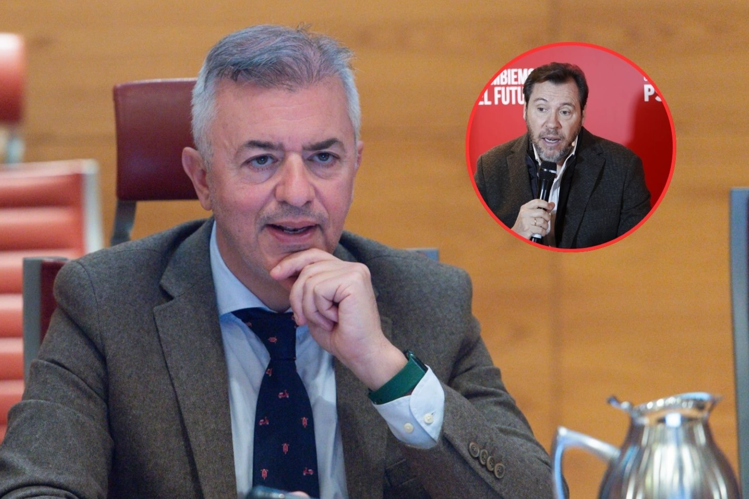 El senador del PP Javier Campoy desenmascara a Óscar Puente con el AVE Madrid-Zaragoza