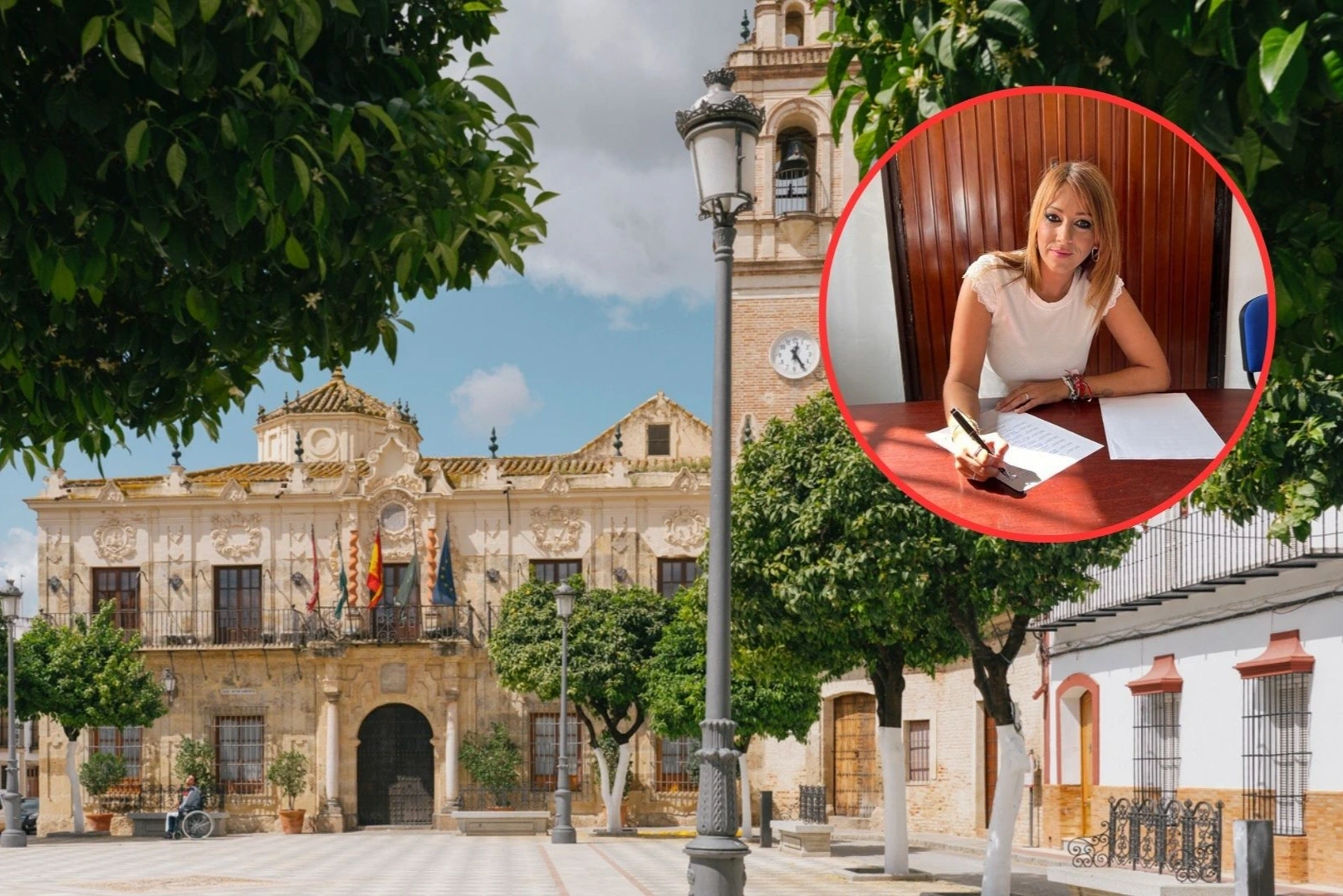 El pleno de Lora del Río reprueba a la asesora socialista del presidente de la Diputación de Sevilla