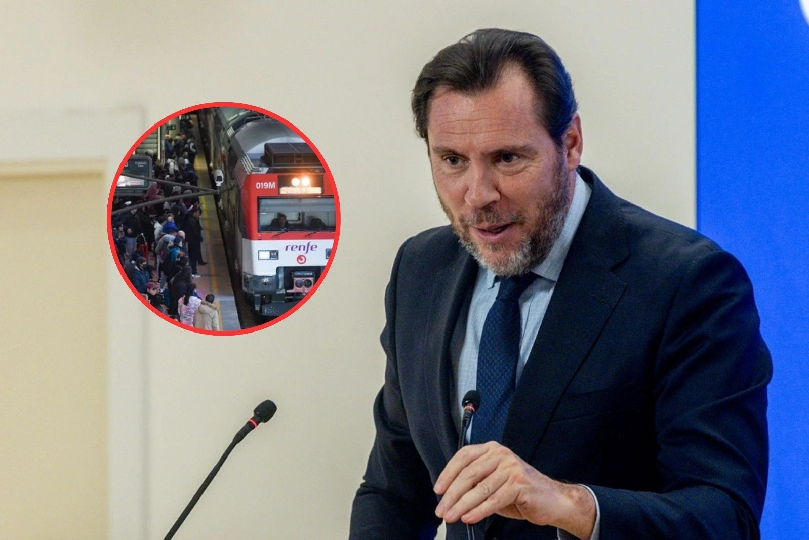 Crece la presión sobre el ministro Óscar Puente tras el nuevo colapso en Renfe en hora punta: Atocha falla