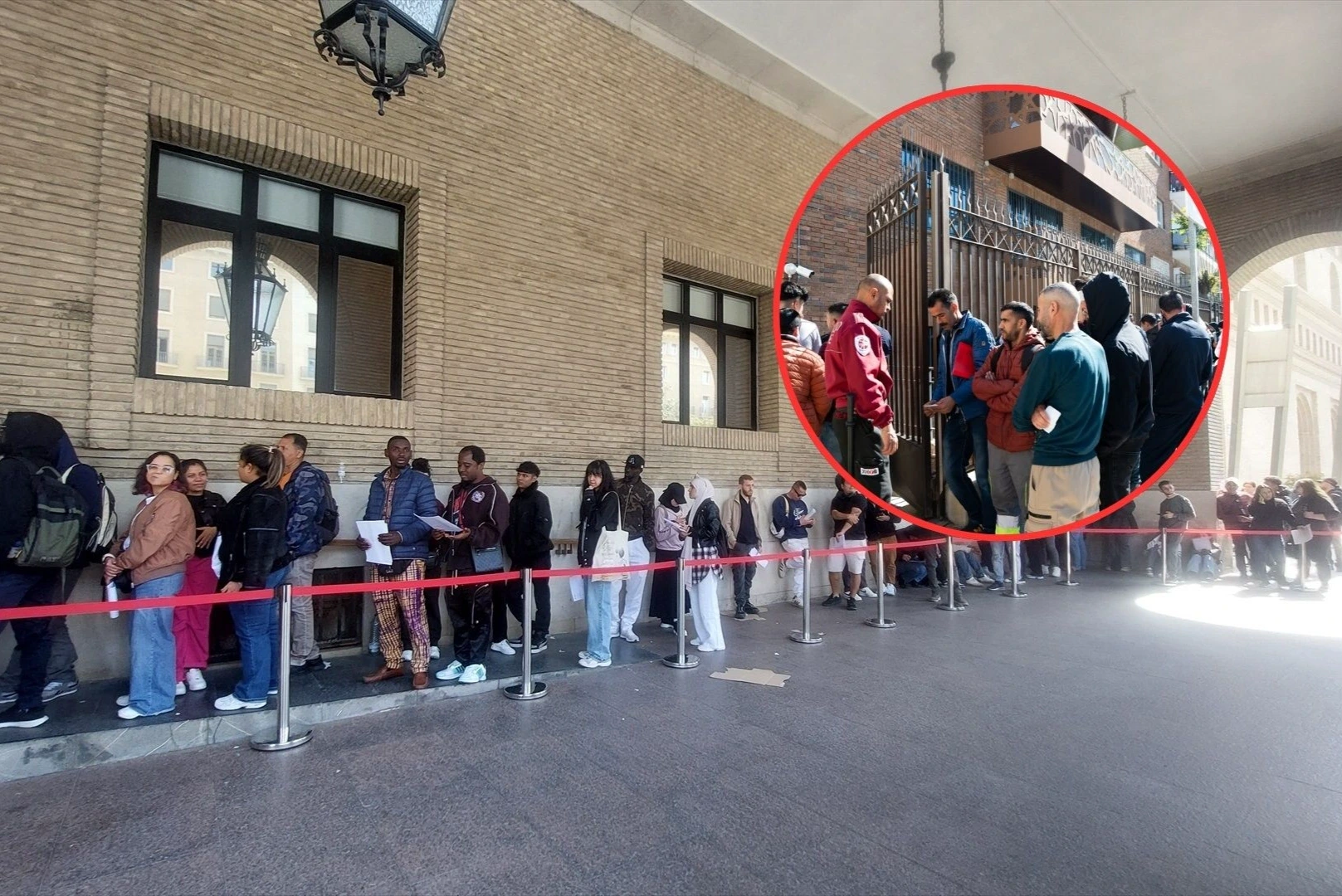 El 'negocio' en las colas de inmigrantes de la regularización masiva del que nadie habla