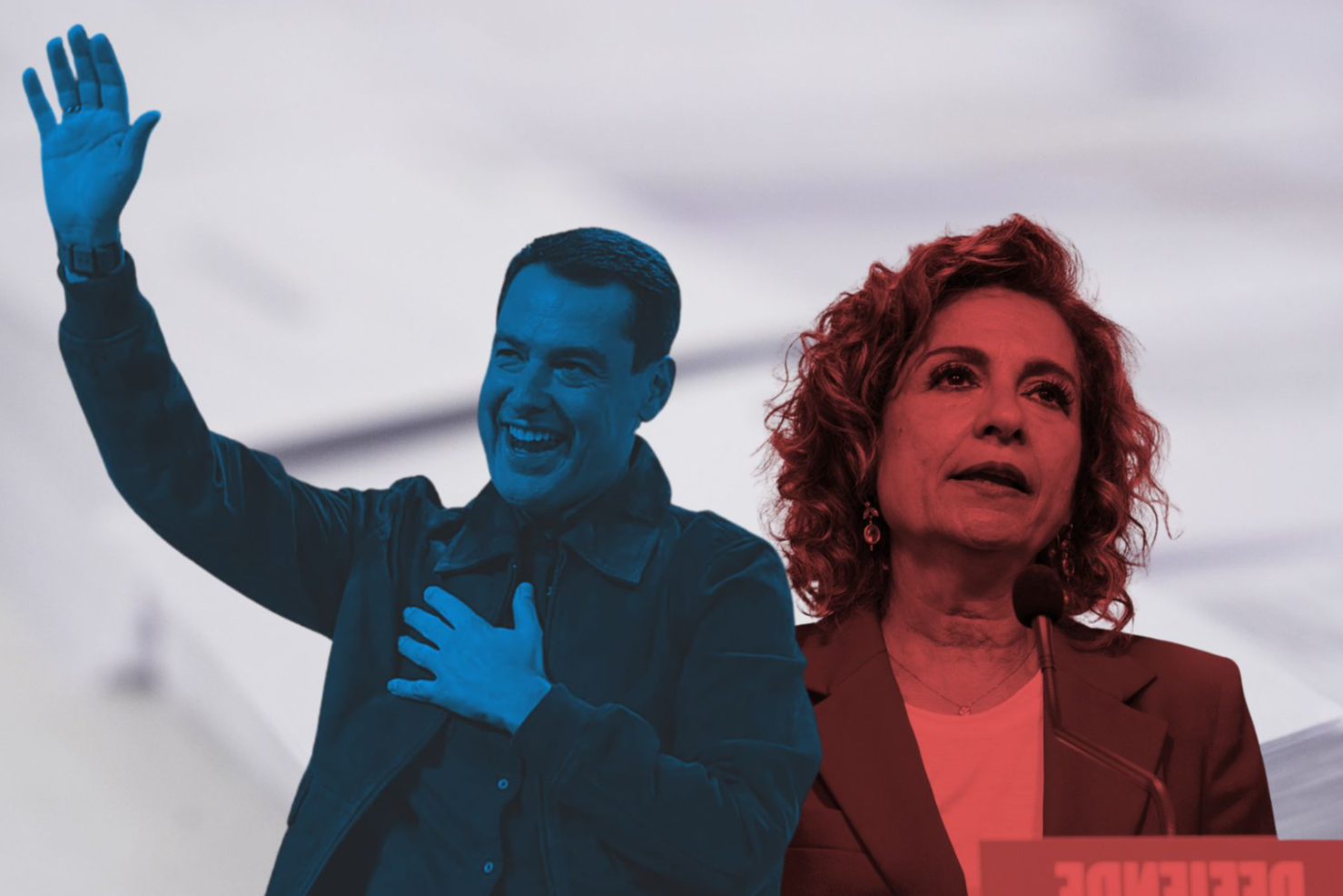 Juanma Moreno al borde de la mayoría absoluta mientras el PSOE de Montero se desploma en Andalucía, según las encuestas