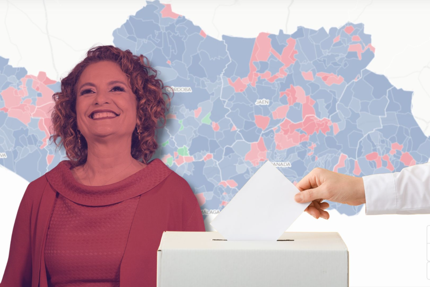 Estas son las ciudades donde el PSOE obtiene sus peores resultados en Andalucía