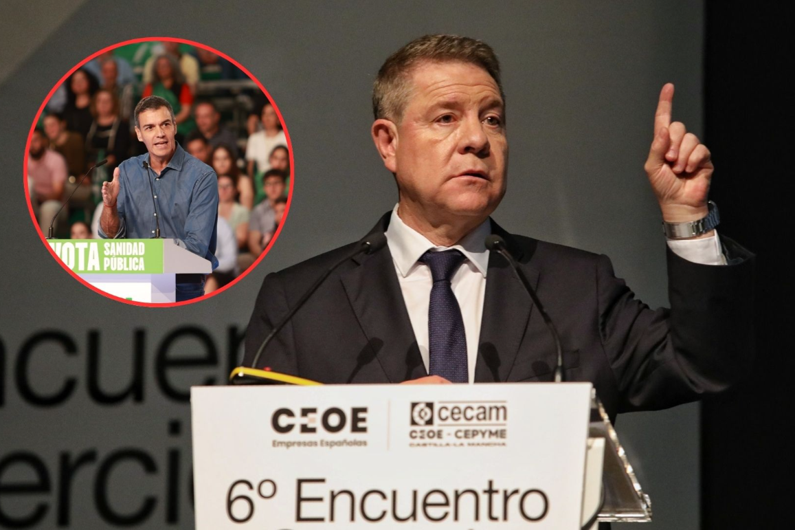 Crisis interna en el PSOE: García-Page carga contra Sánchez tras el batacazo en Andalucía