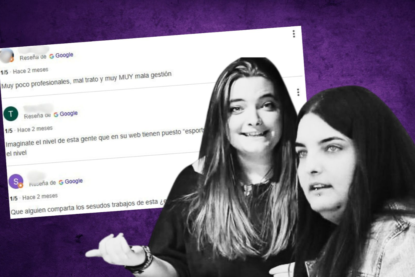 Las reseñas que destrozan la agencia de las hijas de Zapatero: 'Muy poco profesionales, mal trato y muy mala gestión'