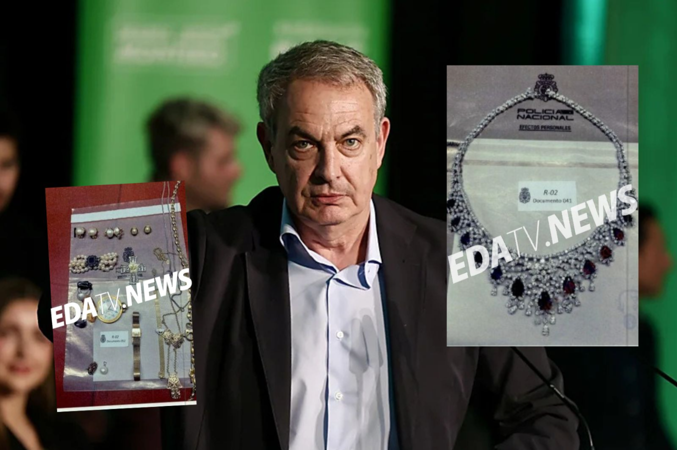 El registro a Zapatero destapa una caja fuerte con joyas de lujo, relojes, collares y material intervenido por la UDEF