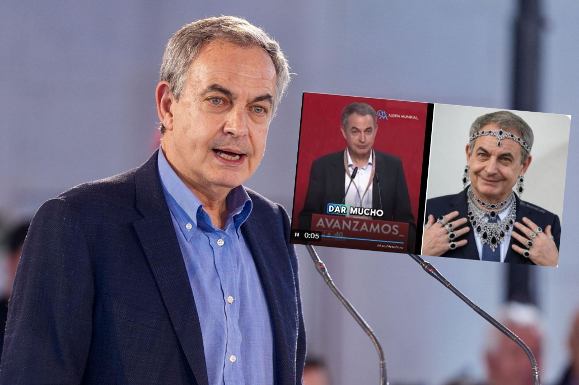 Las redes estallan con memes sobre las joyas halladas por la UDEF en el despacho de Zapatero