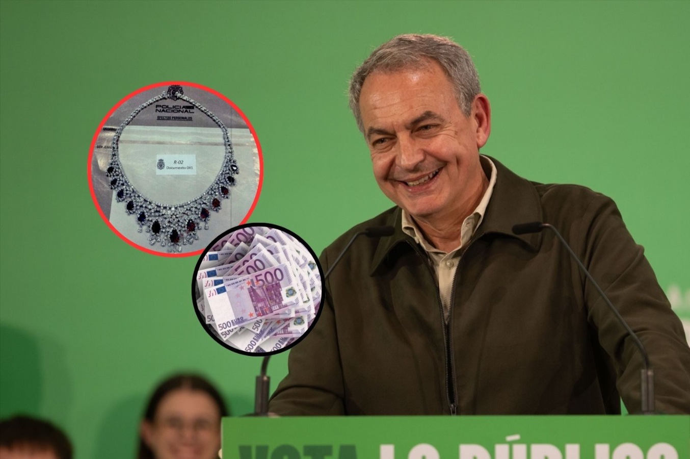 Los expertos certifican la autenticidad de las piedras preciosas encontradas en la caja fuerte de Zapatero