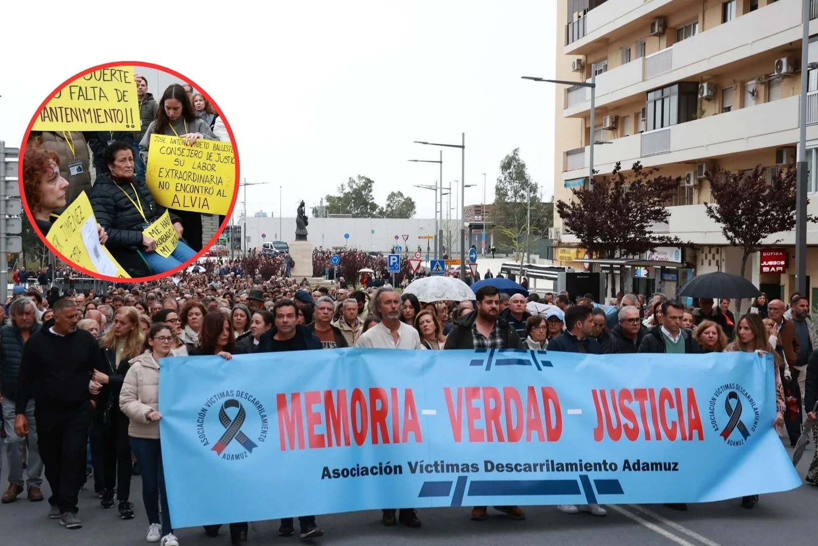 Las víctimas de Adamuz denuncian seguir sufriendo 'en silencio y sin apoyo' cinco meses después del accidente