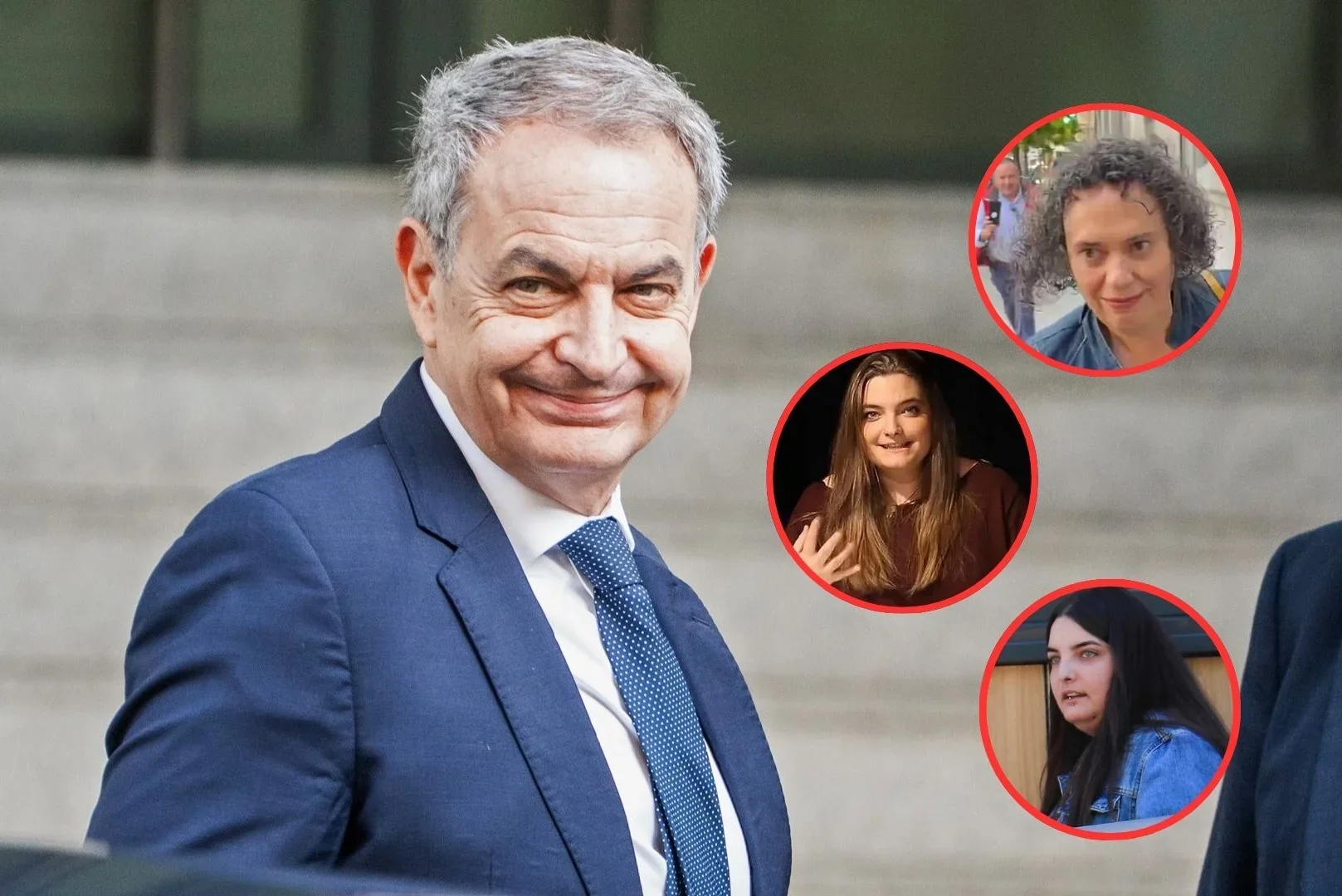 El juez imputa a las hijas de Zapatero y a su secretaria 'Gertru'
