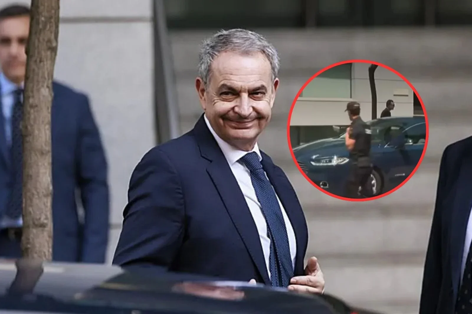 Zapatero puede seguir usando coche oficial pese a su imputación judicial