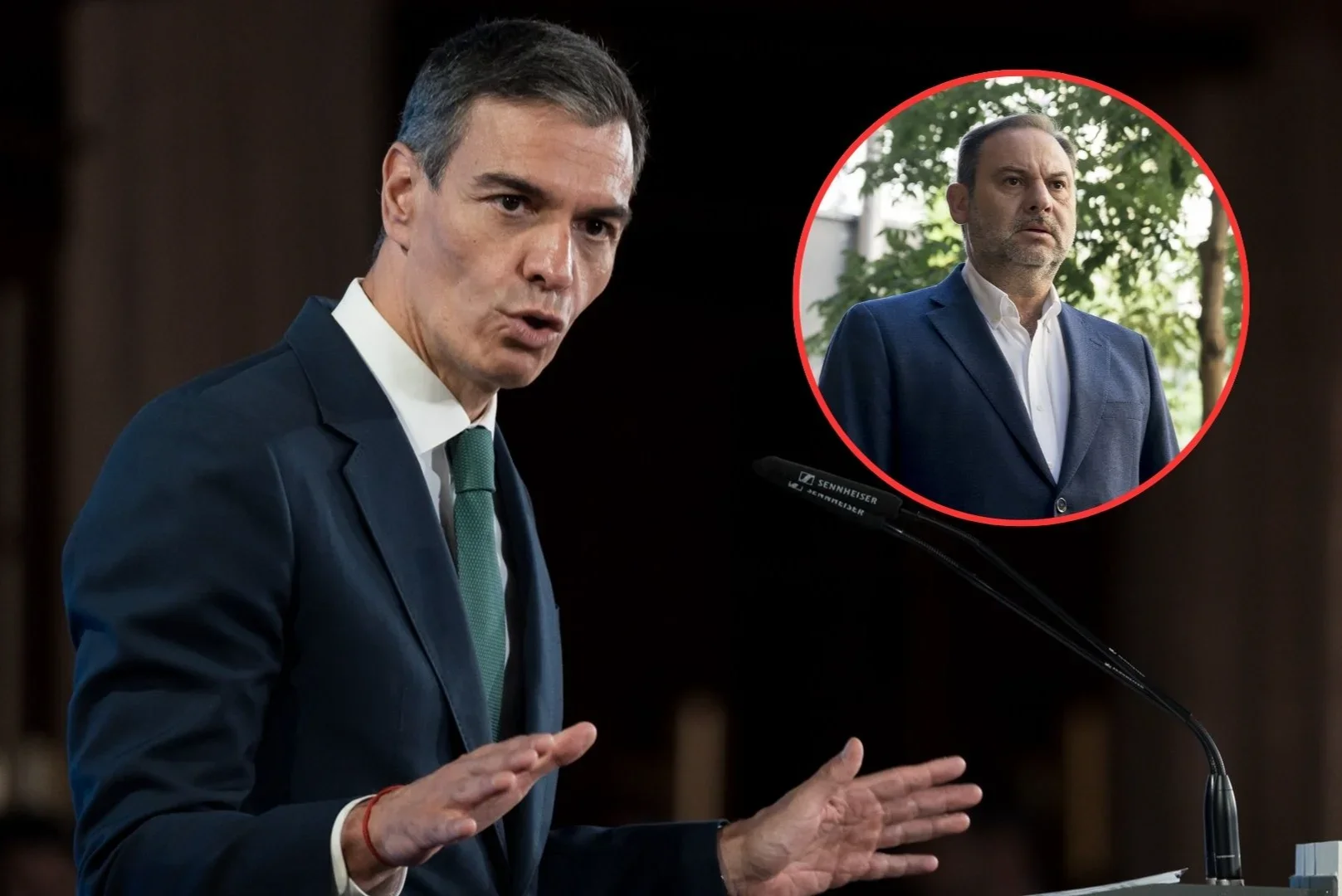 Sánchez guarda silencio tras la condena de Ábalos a prisión