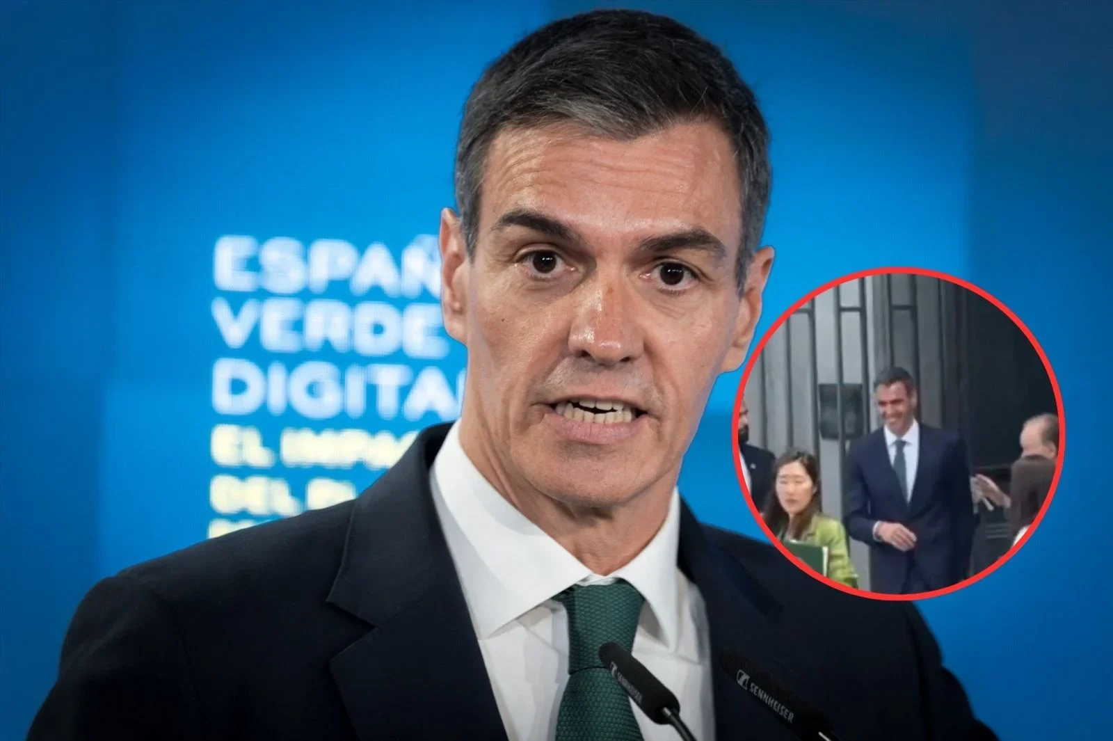 Preguntamos a Pedro Sánchez por la condena de 24 años del que fuera su número 'dos'