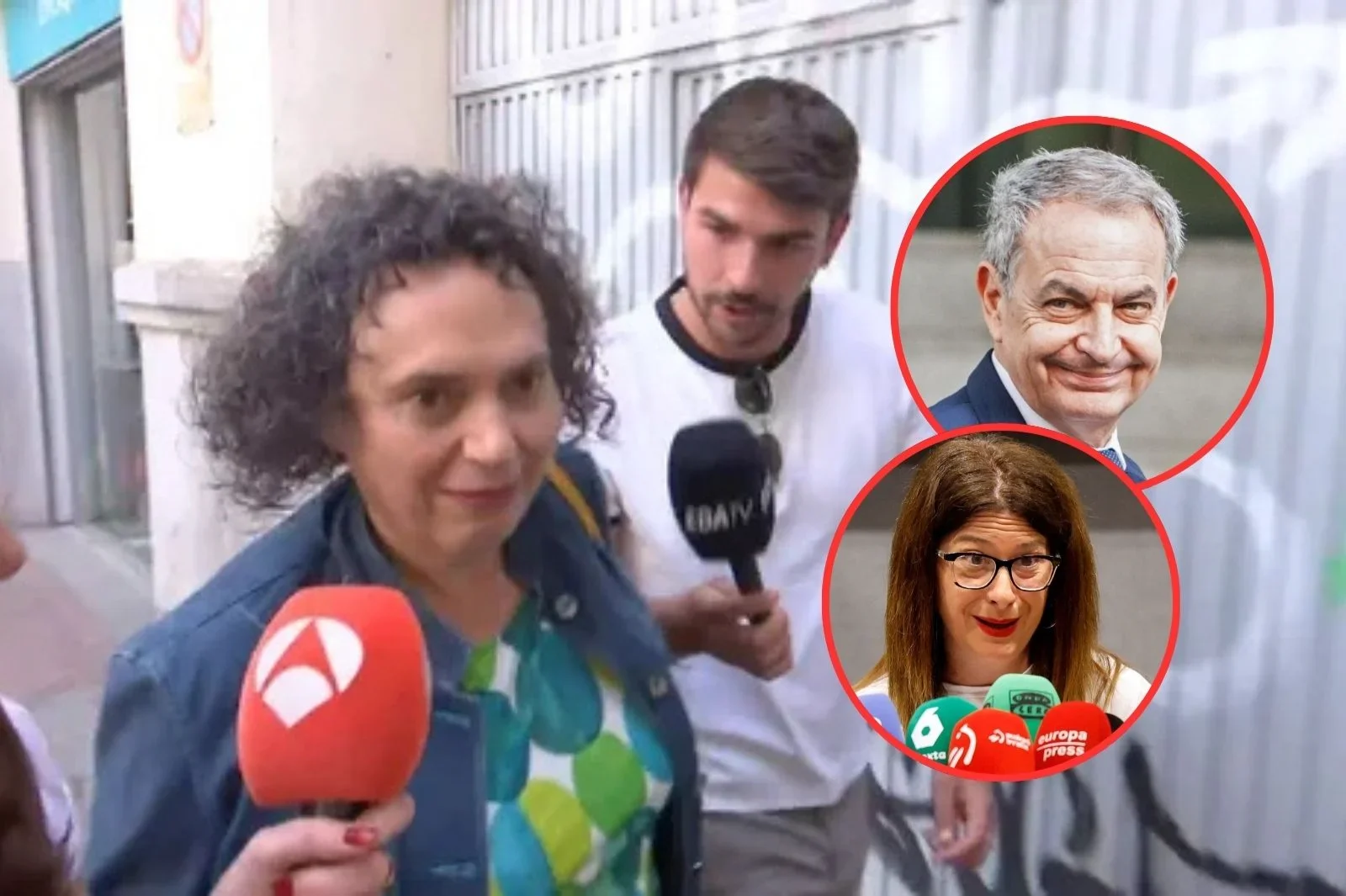 Zapatero elogió a Leire Díez tras su polémica rueda de prensa: “Me ha gustado Leire”, dijo a Gertrudis