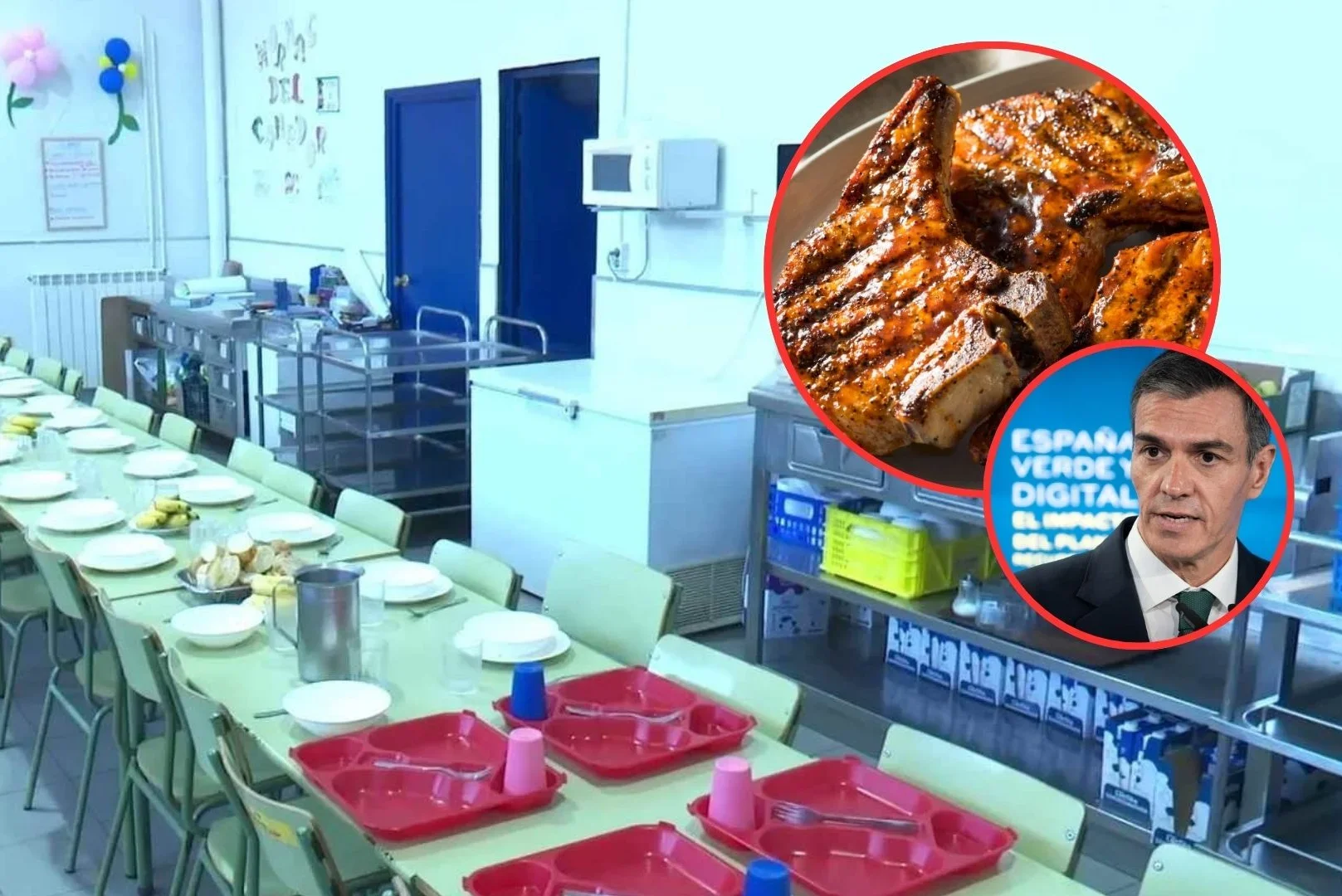 El Gobierno quiere prohibir la bollería industrial en los colegios pero mantiene el menú halal
