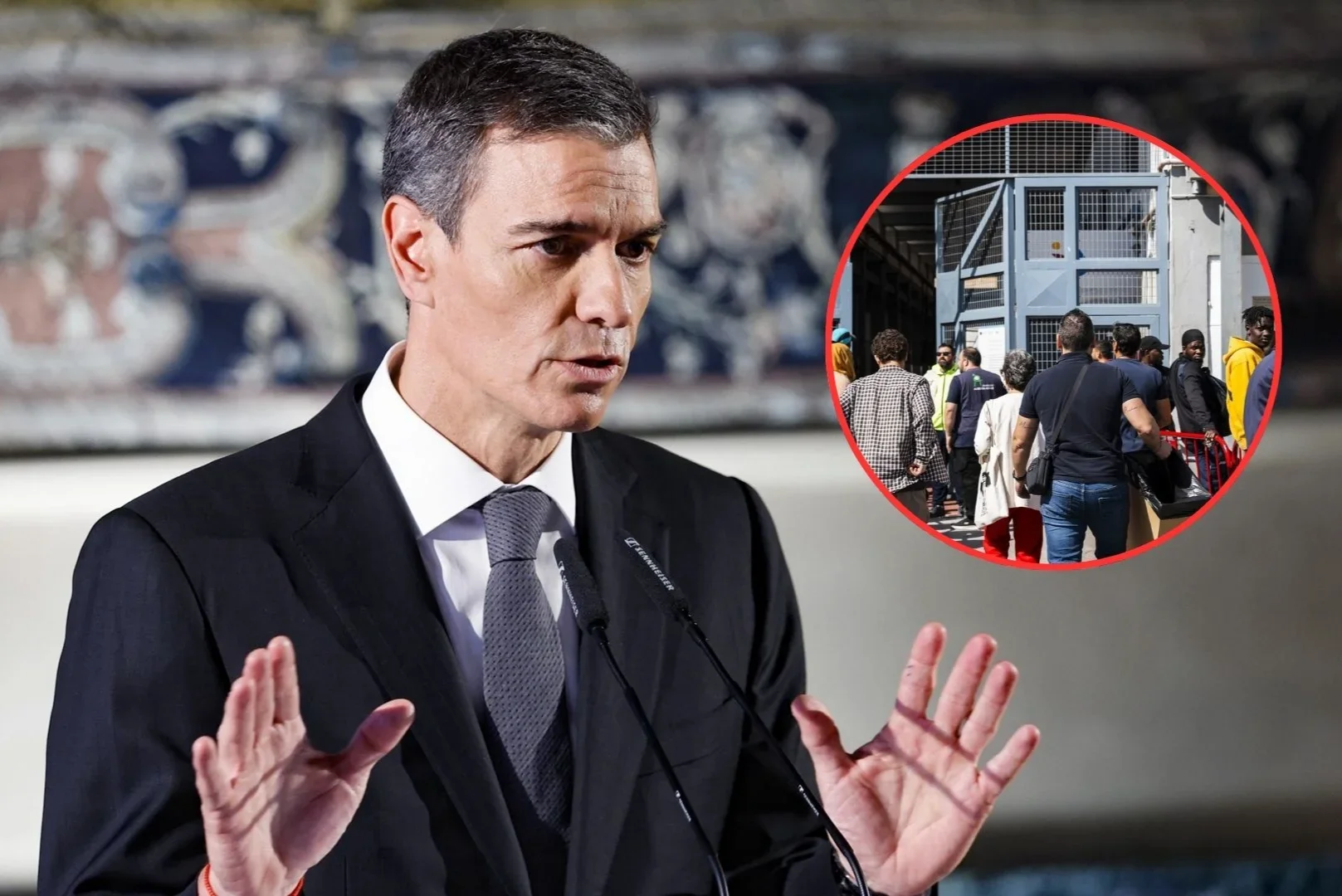 La paradoja de Sánchez: abre la puerta a los extranjeros mientras España lidera su pobreza
