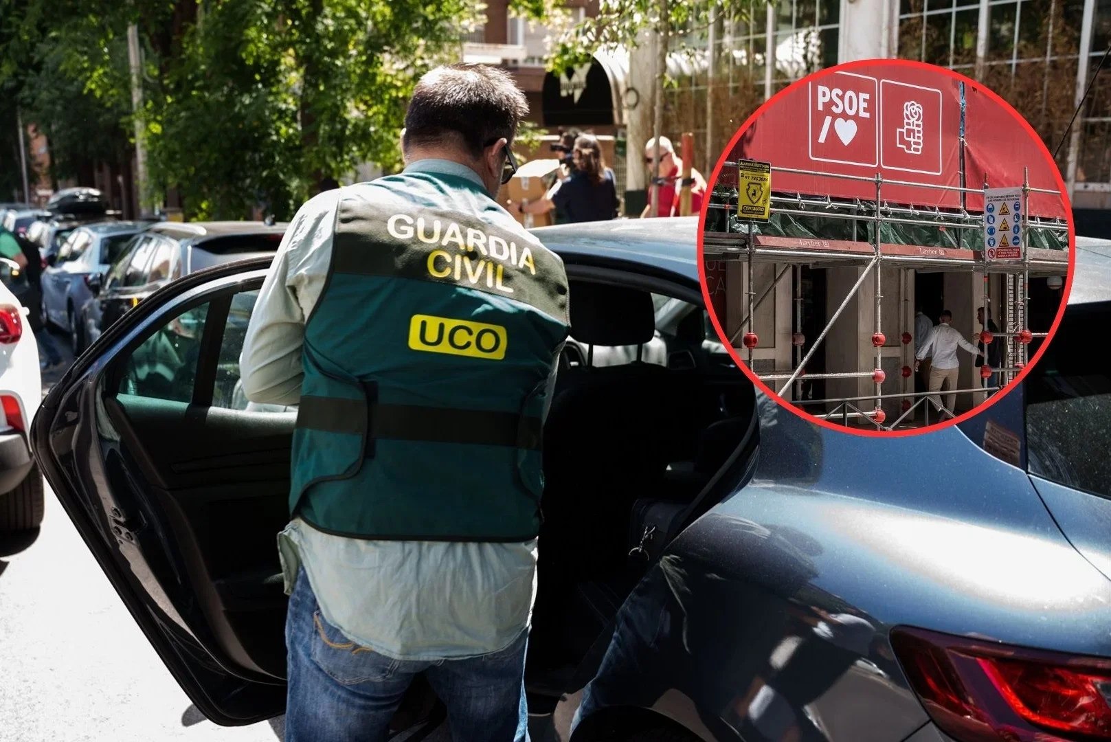 La UCO solicita ampliar la investigación que afecta al PSOE