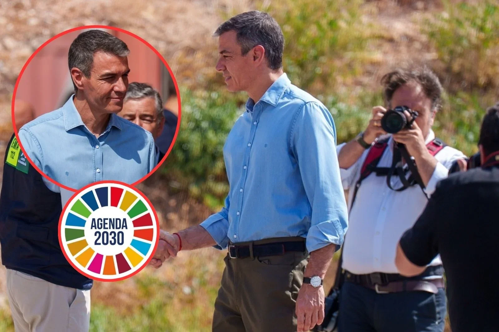 Pedro Sánchez vincula la virulencia del incendio de Los Gallardos con la "emergencia climática"