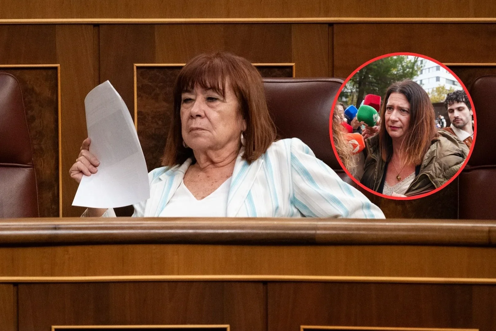 Cristina Narbona declara ante el juez Pedraz por sus conversaciones con Leire Díez