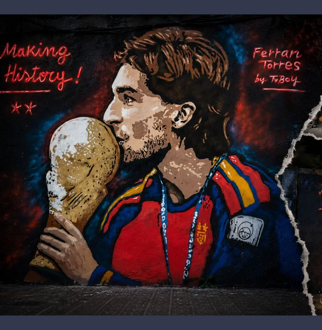El mural de Ferran que tanto duele a la izquierda española