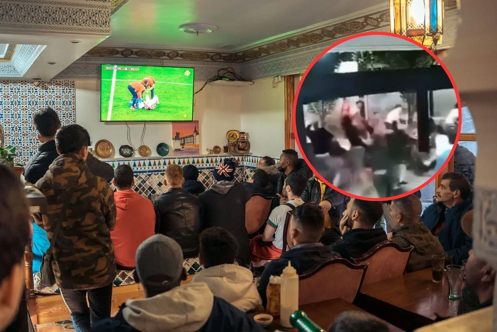 Este es el centro juvenil de Berriozar que alaba la agresión a los militares que veían la final del Mundial