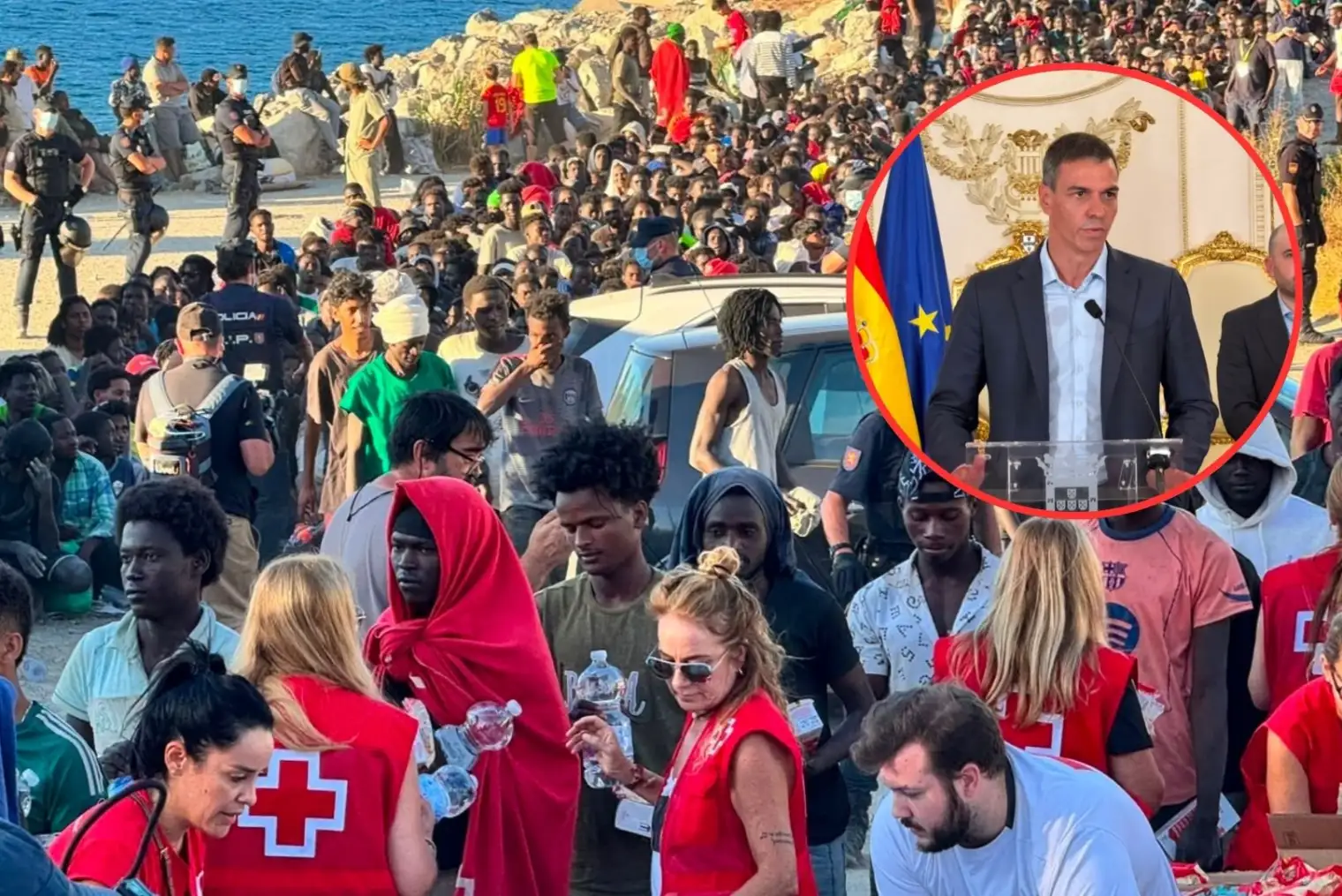 La visita de Sánchez a Ceuta contó con un refuerzo de seguridad para prevenir otro caso Pegasus