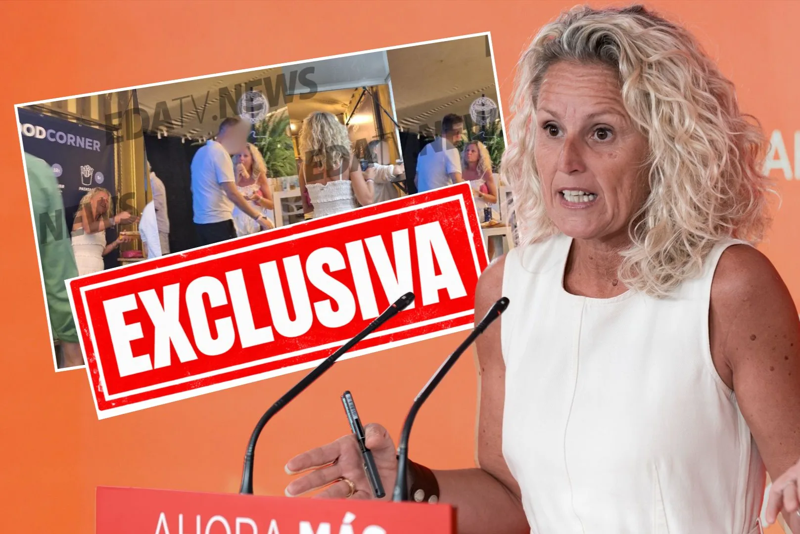 Montse Mínguez, de concierto dos semanas después de la invasión a Ceuta pese a su "de vacaciones no se ha ido nadie"