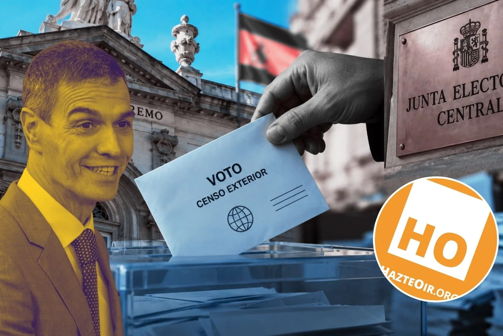 Hazte Oír exige al Supremo y a la Junta Electoral Central separar los votos bajo revisión judicial antes del 29N
