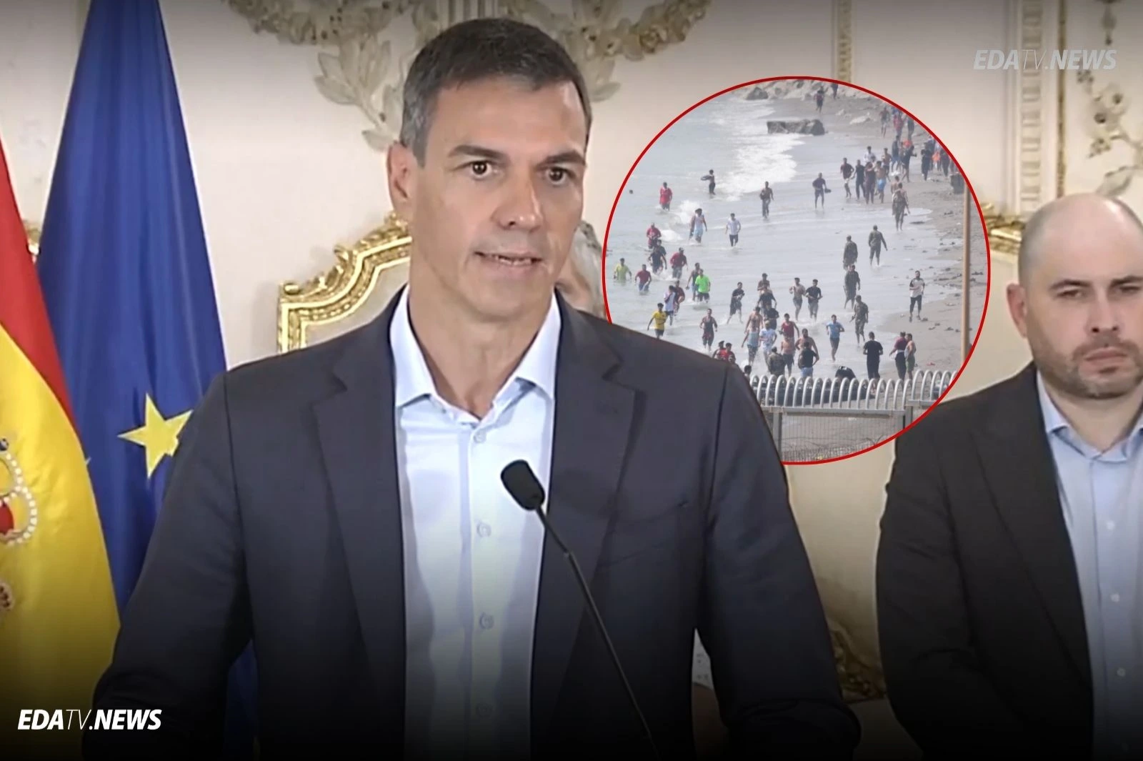 Sánchez califica la crisis de Ceuta como un “ataque” y culpa al Supremo de la de la invasión marroquí