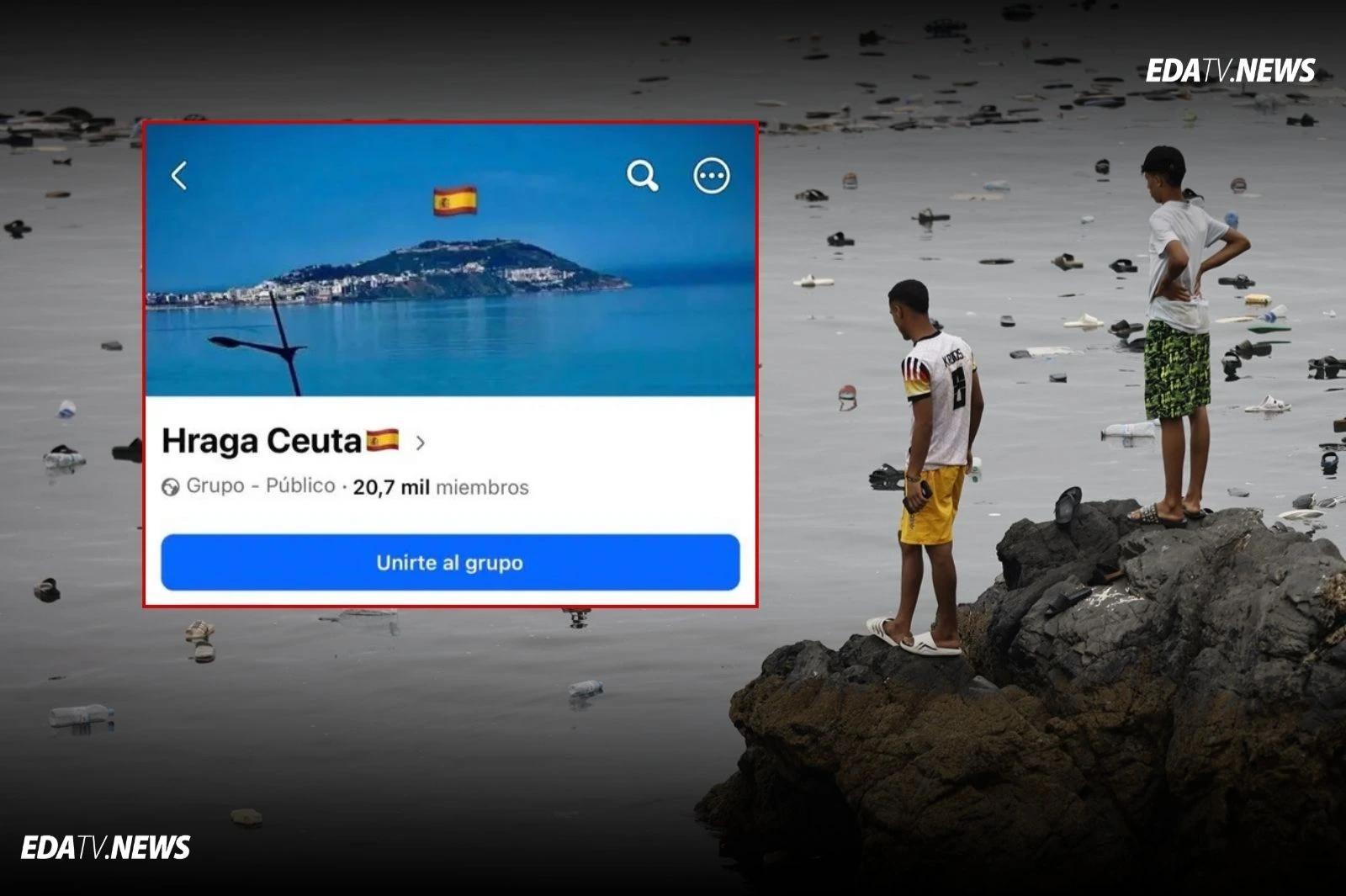 La entrada masiva de inmigrantes en Ceuta desde Marruecos se habría organizado a través de las redes sociales