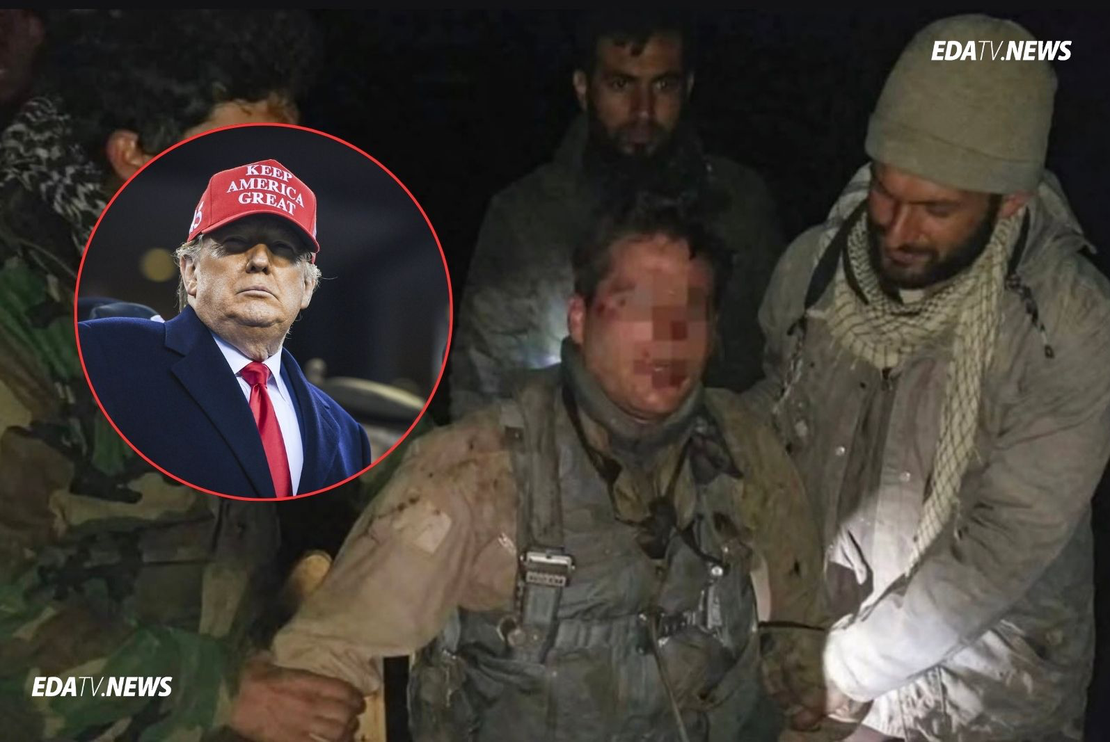 Así fue como la operación de película logró rescatar al piloto eyectado en Irán