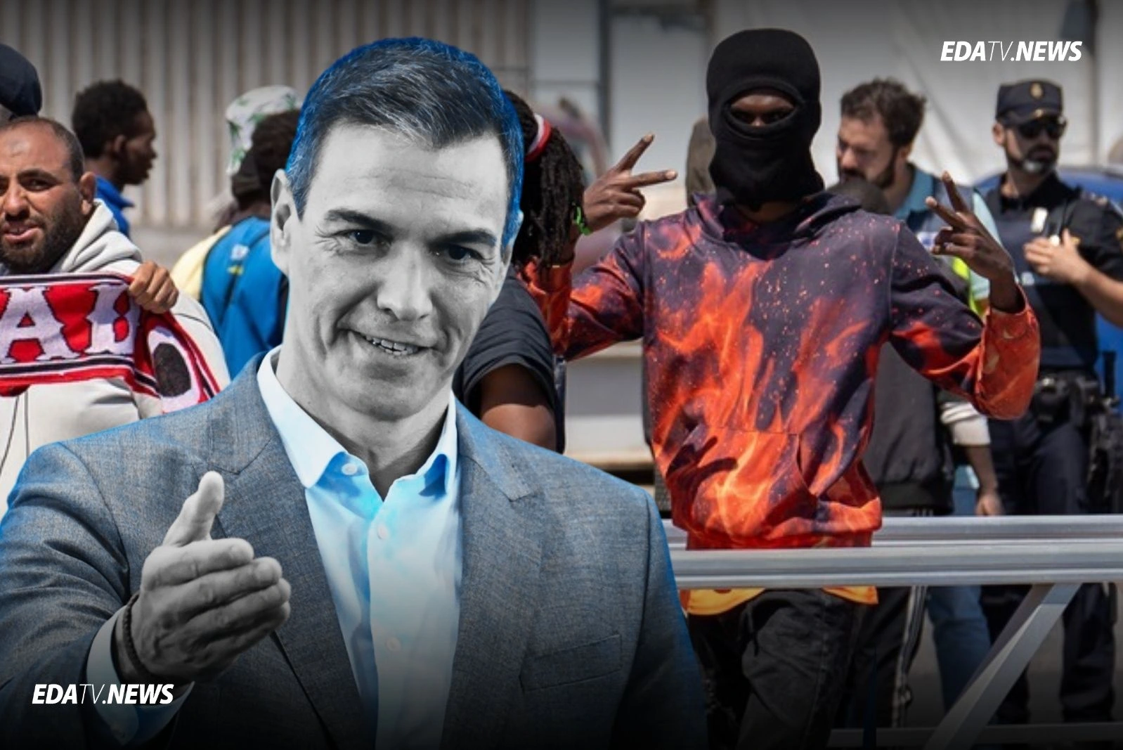 Con un Real Decreto Sánchez prevé regularizar a 500.000 inmigrantes ilegales