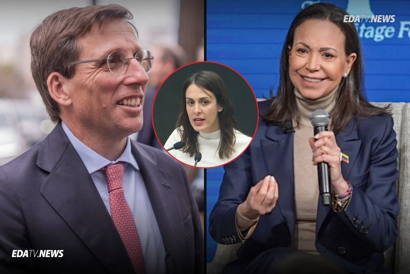 La izquierda madrileña carga contra el reconocimiento de Almeida a María Corina Machado