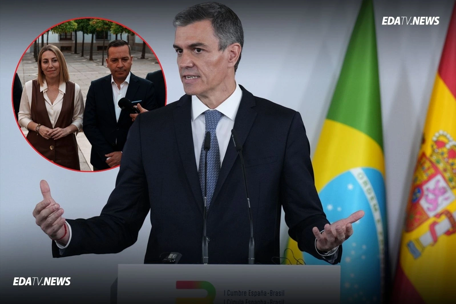 Pedro Sánchez amenaza el pacto entre PP y Vox en Extremadura