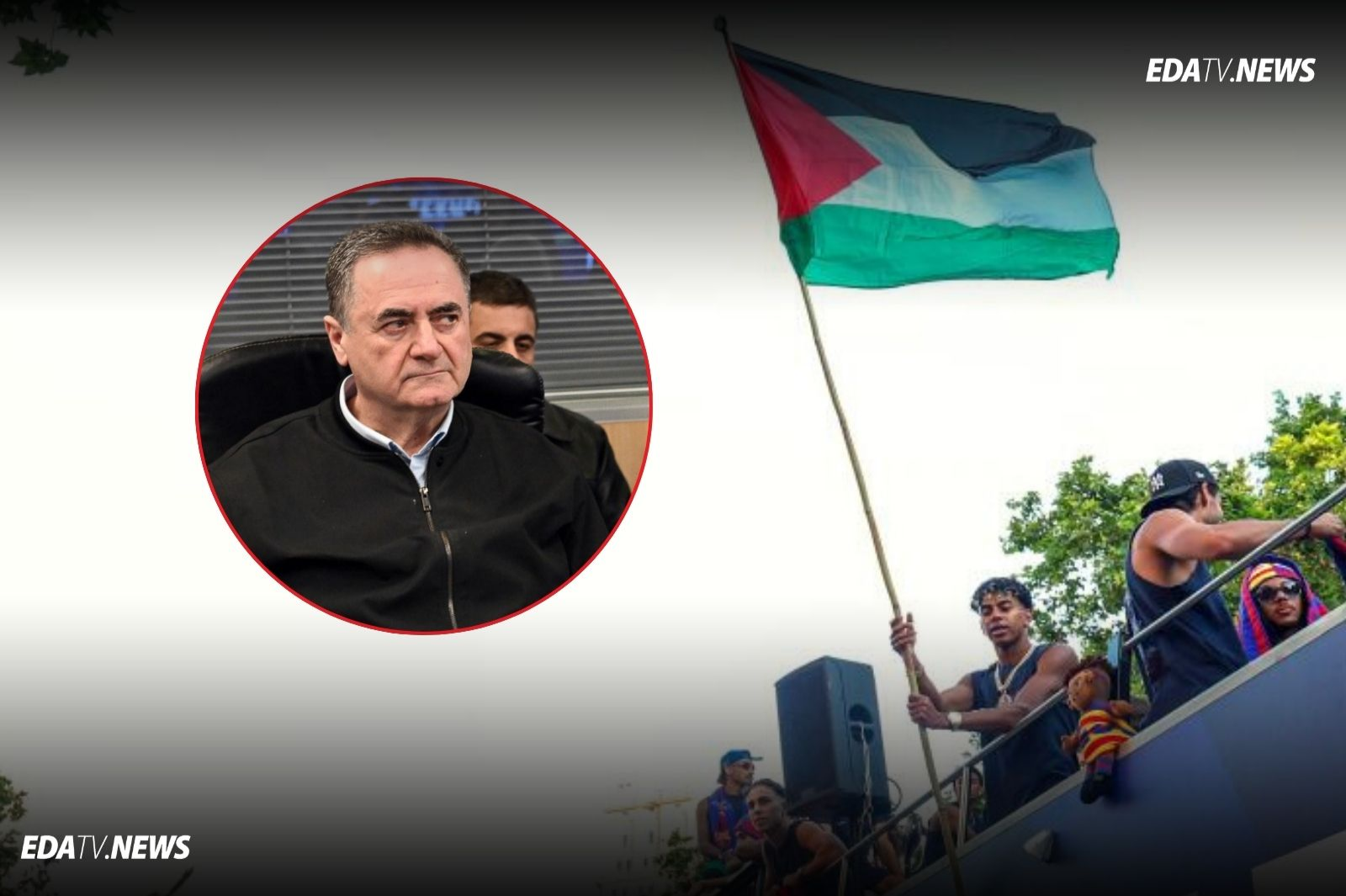 Israel carga contra Lamine Yamal por exhibir la bandera Palestina en la celebración del Barcelona