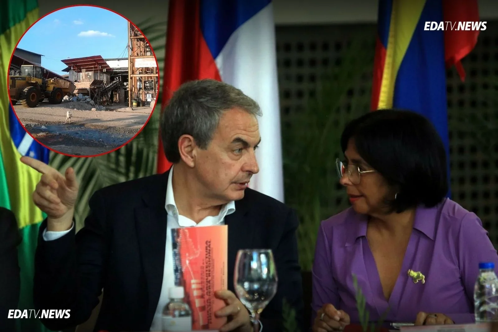 Las sombras de Zapatero sobre la Mina Colombia mientras los mineros arriesgan su vida por el oro venezolano