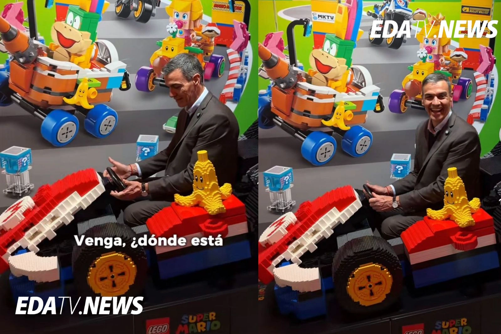 El ridículo TikTok de Sánchez en un museo de videojuegos mientras en el Supremo se reconcen entregas de dinero a Ferraz