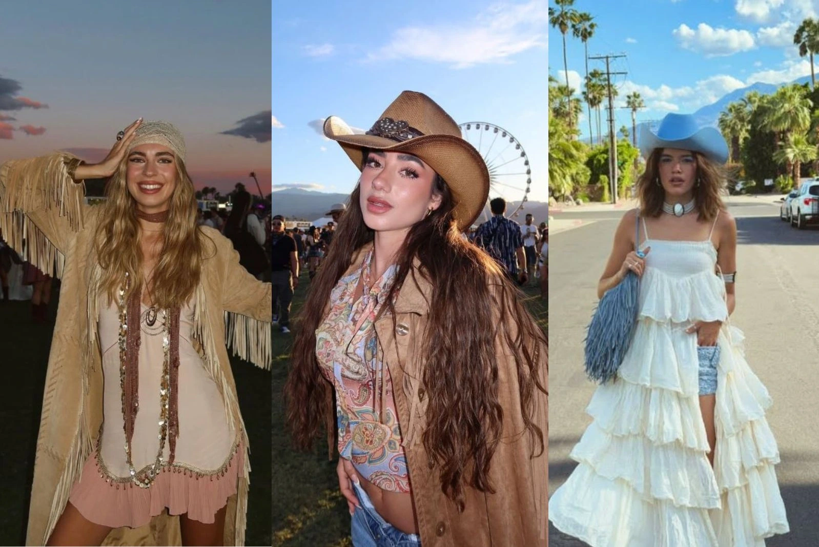 Las españolas Lola Lolita, Aitana Soriano y Lucía de Luis, entre las influencers mejor vestidas de Coachella 2026