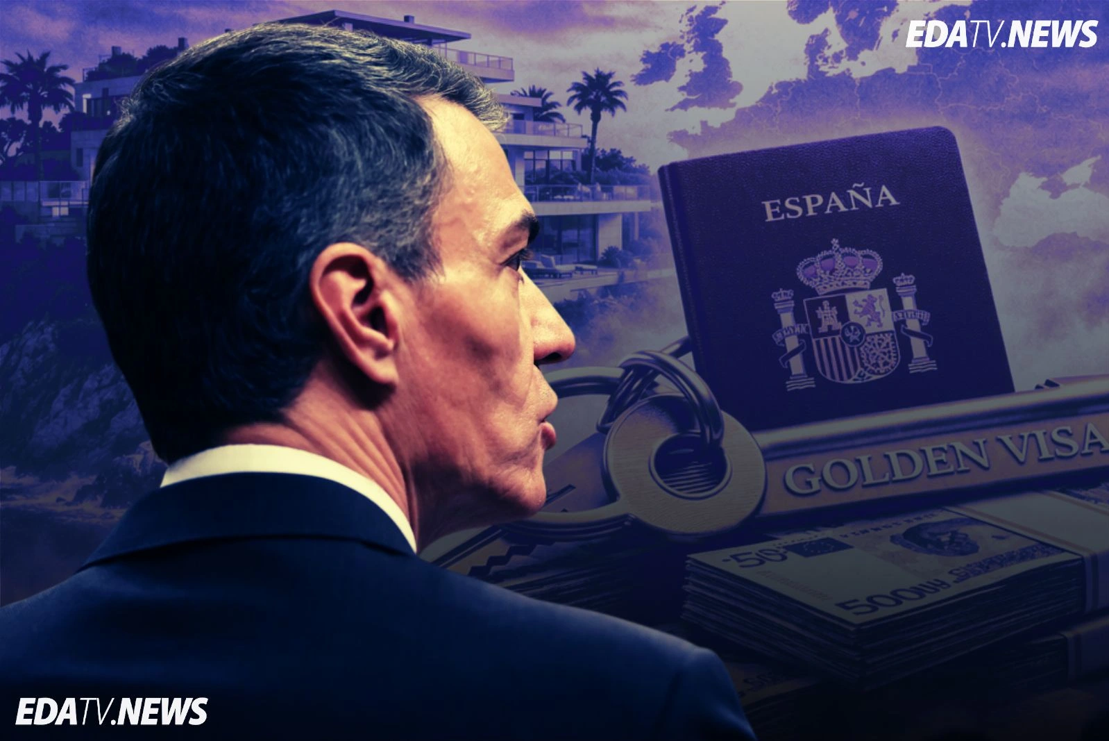 Pedro Sánchez regaló más de 4.700 ‘golden visa’ a extranjeros mientras los españoles no podían comprar una vivienda