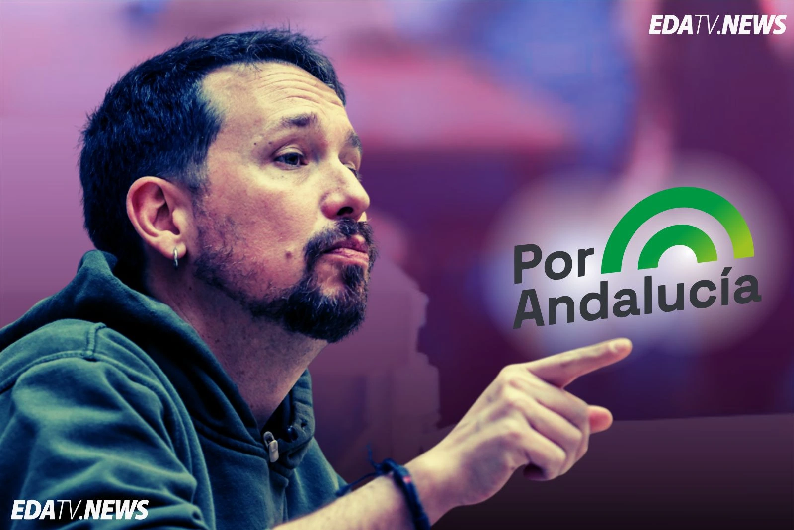 Pablo Iglesias aterrado por el acuerdo de Por Andalucía: 'no va a haber ningún diputado de Podemos en el Parlamento'