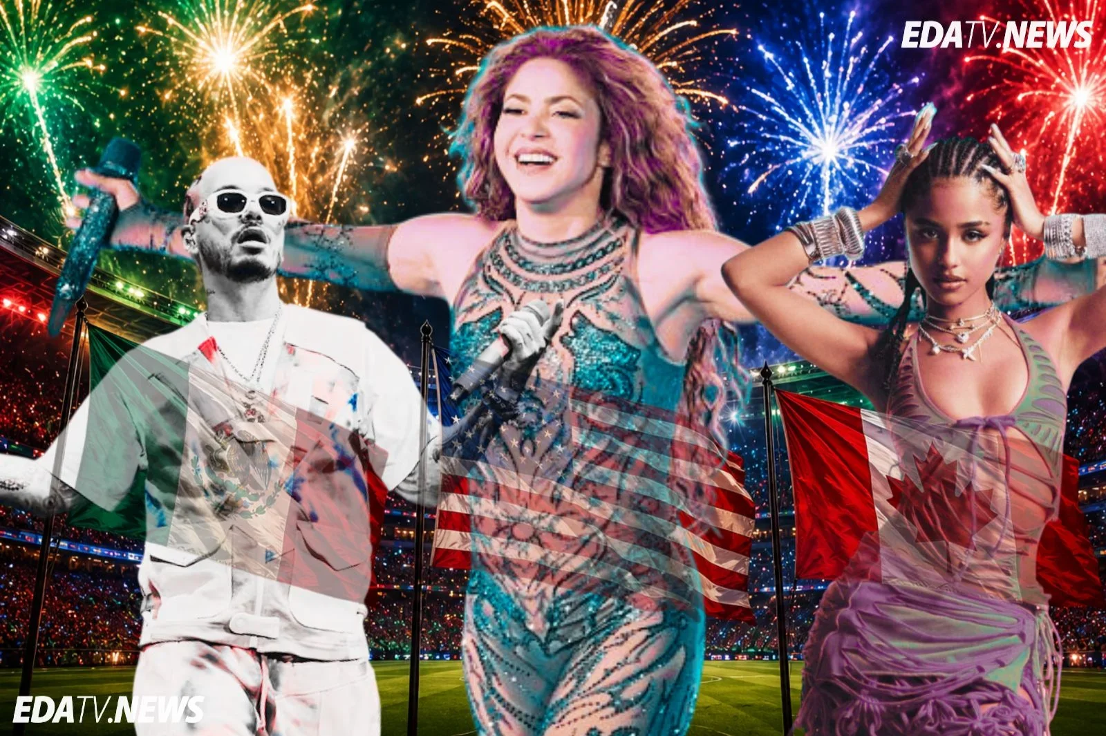 Shakira, J Balvin y Tyla: el cartel de categoría mundial con el que arrancará la Copa del Mundo de México, Canadá y EEUU