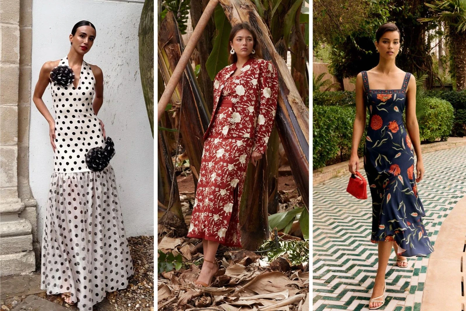 Flores, lunares y flecos: 5 looks para brillar en la 'Noche del Pescaíto'