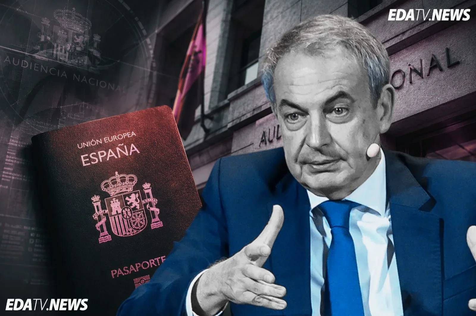 La Fiscalía pide retirar el pasaporte a Zapatero y que comparezca cada 15 días ante el juzgado