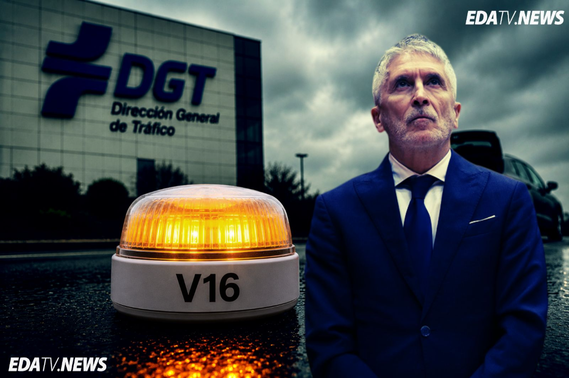 El invento obligatorio de Marlaska hace aguas: la empresa de la baliza V16 entra en preconcurso