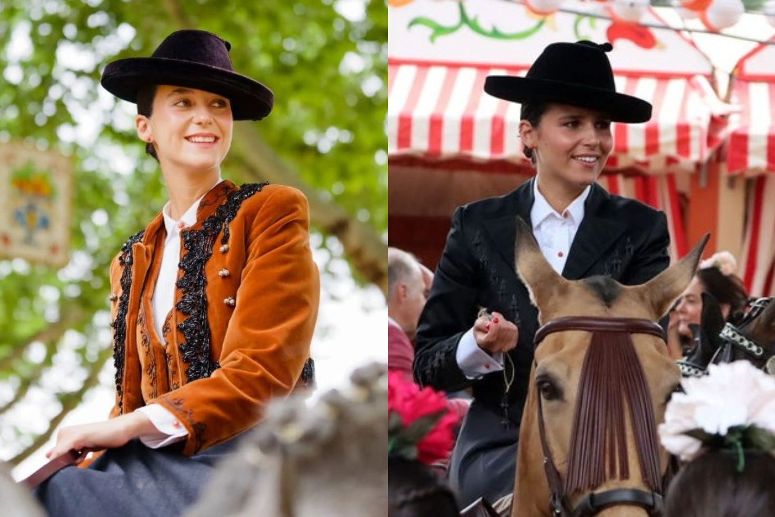 Victoria Federica y Tana Rivera deslumbran como amazonas en la Feria de Abril