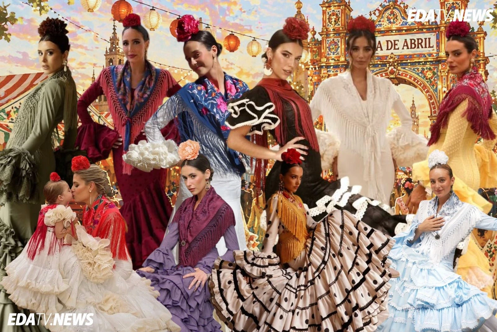 De Victoria Federica a Elena Gortari y Fabiana Sevillano: las 10 influencers que dictan tendencia en la Feria de Sevilla