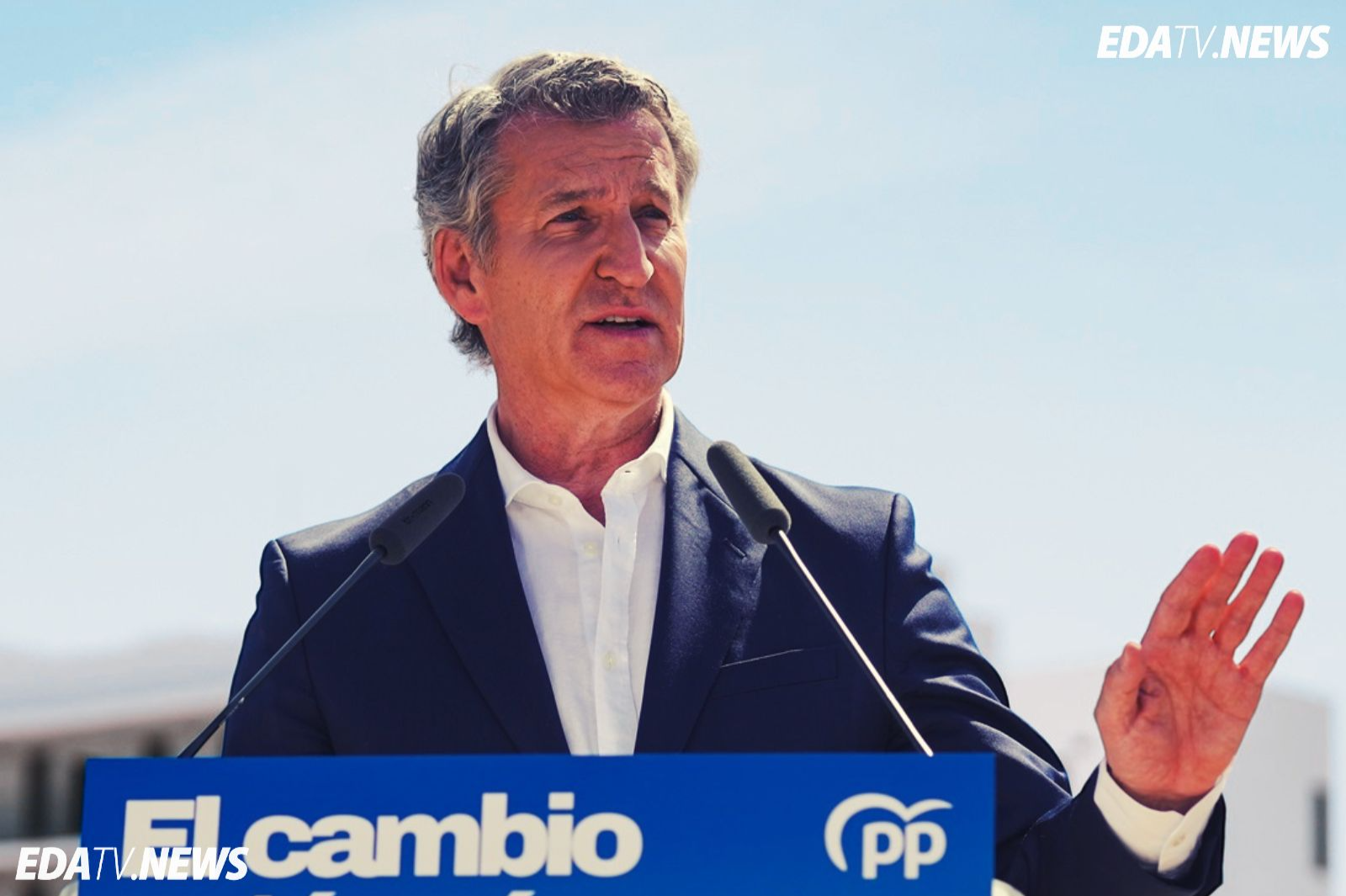 Feijóo abre la puerta una moción junto a PNV y Junts: "Si quieren vivir de rodillas o con dignidad"